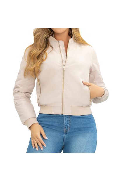 Chaqueta Bela Beige Para Mujer Croydon