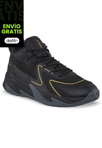 Tenis Basketball Jibun Negro Para Hombre Croydon Croydon