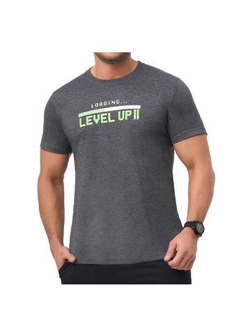 Camiseta Level Gris Osc Croydon Para Hombre Croydon