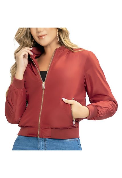 Chaqueta Bela Vino Para Mujer Croydon