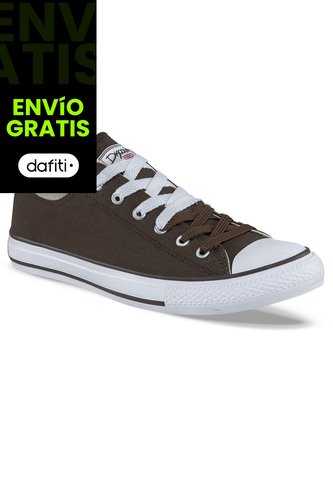 Tenis Casuales Discovery Bajo Café Croydon Para Niño Y Niña Croydon