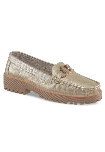 Mocasines Yazli Oro Para Mujer Croydon