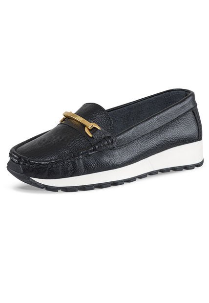 Mocasines Senaida Negro Para Mujer Croydon