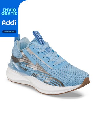 Tenis Running Nelu Azul Claro Croydon Para Niño Croydon