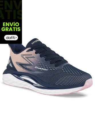 Tenis Running Zatix Azul Osc Para Mujer Croydon Croydon