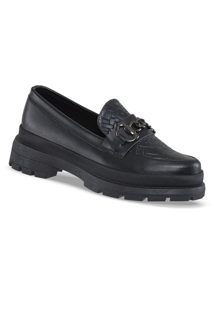 Mocasines Vilma Negro Para Mujer Croydon