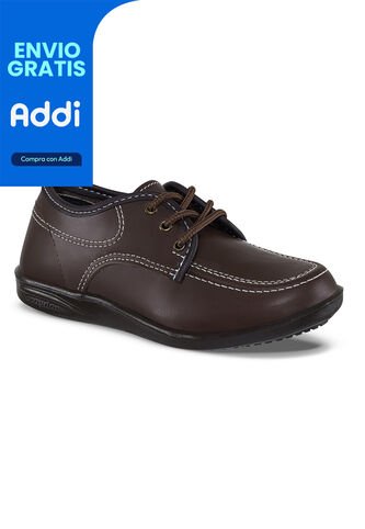 Zapatos Escolares Bachiller Café Para Niña Croydon Croydon
