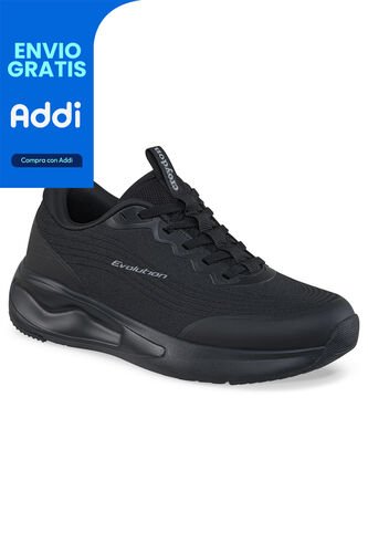 Tenis Running Quill Negro Croydon Para Mujer Croydon