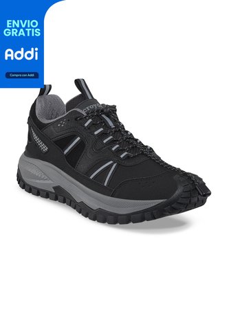 Tenis Outdoor Draneku Negro Croydon Para Hombre Croydon