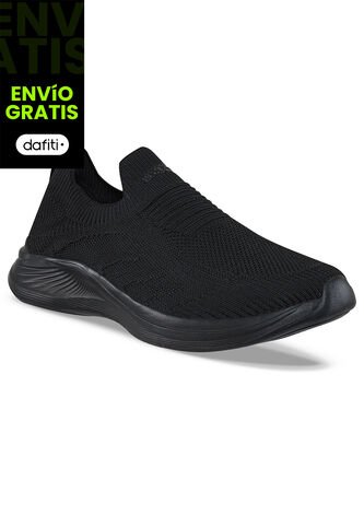 Tenis Running Klink Negro-Negro Para Hombre Croydon Croydon