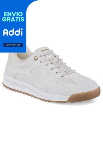 Tenis Urbanos Agnes Marfil Croydon Para Mujer Croydon