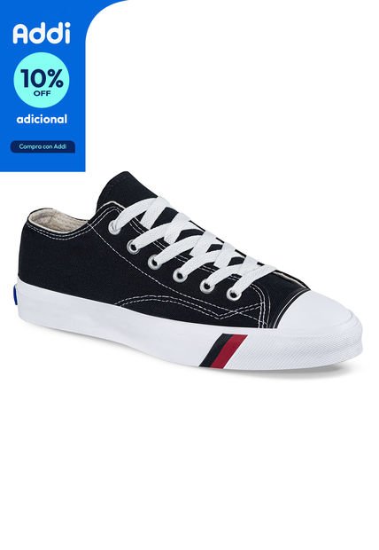 Tenis Royal Lo Cut Negro Para Hombre Croydon