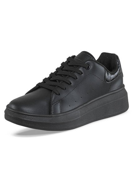 Tenis Siena Negro-Negro Para Mujer Croydon