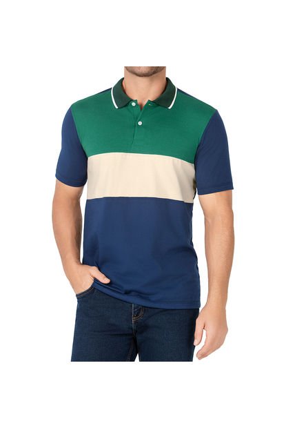 Camiseta Polo Fernando Verde Para Hombre Croydon
