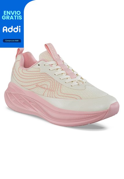 Tenis Running Syhu Rosa Croydon Para Mujer