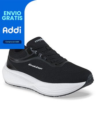 Tenis Running Felin Negro Croydon Para Mujer Croydon