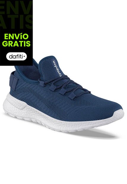 Tenis Para Caminar Regaf Azul Osc Croydon Para Mujer