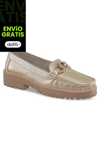 Mocasines Yazli Oro Para Mujer Croydon Croydon