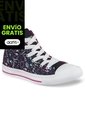 Botines Portia Alto Negro Croydon Para Niña de Croydon