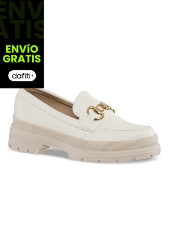 Mocasines Vilma Blanco Para Mujer Croydon Croydon