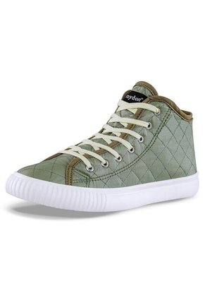 Botines Taliba Alto Verde Croydon Para Mujer
