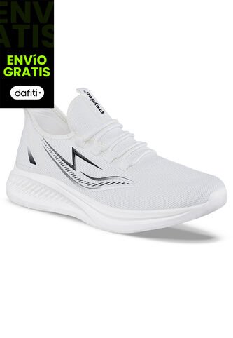 Tenis Running Drazz Blanco Para Hombre Croydon Croydon