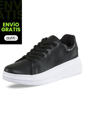 Tenis Siena Negro-Blanco Para Mujer Croydon Croydon