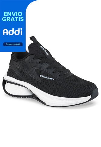 Tenis Running Vilom Negro Croydon Para Mujer Croydon