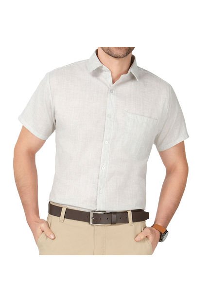 Camisa Marco Marfil Para Hombre Croydon