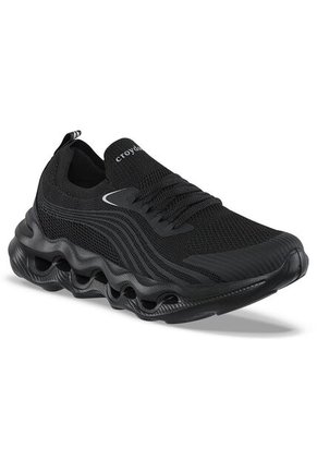 Tenis Para Caminar Nami Negro-Negro Croydon Para Mujer