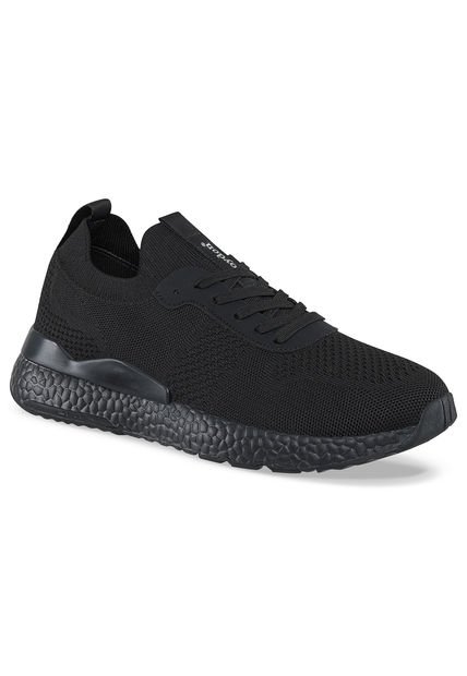 Tenis Running Kila Negro-Negro Para Hombre Croydon