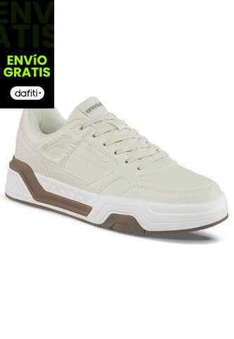 Tenis Urbanos Zano Beige Para Hombre Croydon Croydon