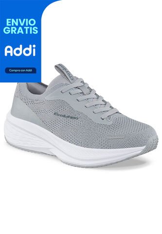 Tenis Running Vole Gris Croydon Para Mujer Croydon