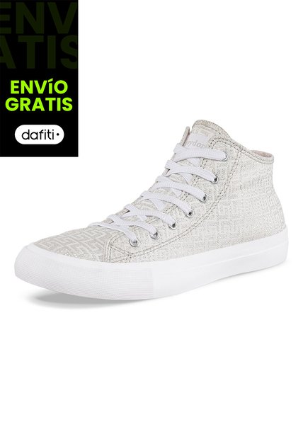 Botines Ania Alto Plata Para Mujer Croydon