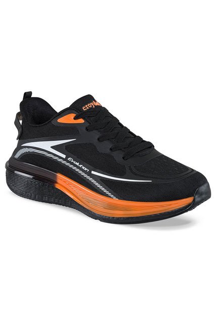 Tenis Running Kikal Negro Para Hombre Croydon