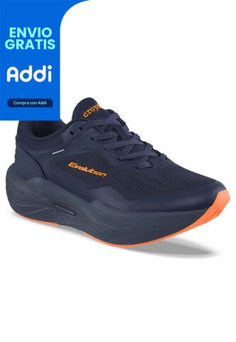 Tenis Running Zimon Azul Osc Croydon Para Hombre Croydon