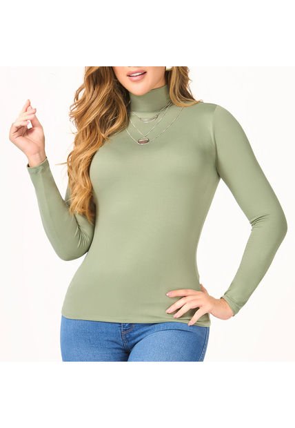 Blusa Iron Verde Oliva Para Mujer Croydon