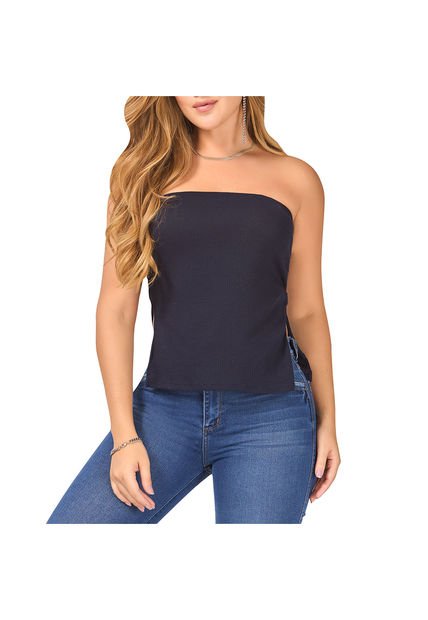 Blusa Gala Azul Osc Para Mujer Croydon