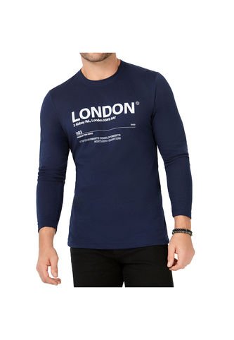 Camibuzo Matt Azul Marino Para Hombre Croydon Croydon