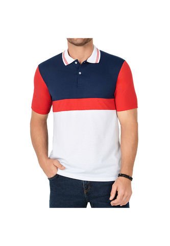 Camiseta Polo Carlos Azul Osc Para Hombre Croydon Croydon