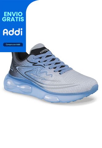 Tenis Running Nurat Azul Croydon Para Mujer Croydon