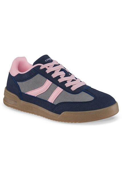Tenis Serzian Azul Osc Croydon Para Mujer