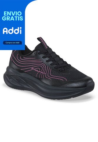 Tenis Running Syhu Negro Croydon Para Mujer Croydon