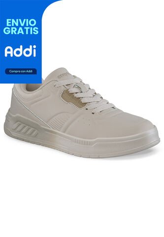 Tenis Urbanos Xiluren Beige-Beige Croydon Para Mujer Croydon