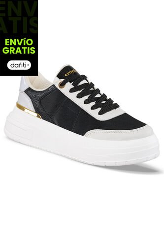 Tenis Urbanos Eleanor Negro Para Mujer Croydon Croydon
