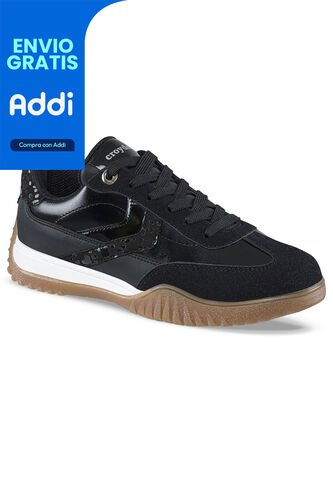 Tenis Urbanos Nerida Negro Croydon Para Mujer Croydon