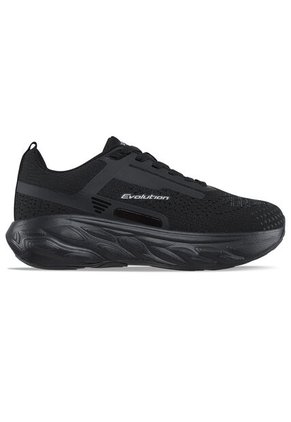 Tenis Running Ynav Negro-Negro Croydon Para Hombre