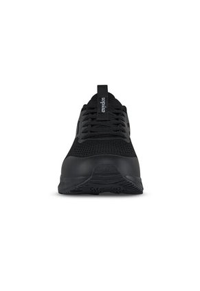 Tenis Running Habar Negro-Negro Croydon Para Hombre