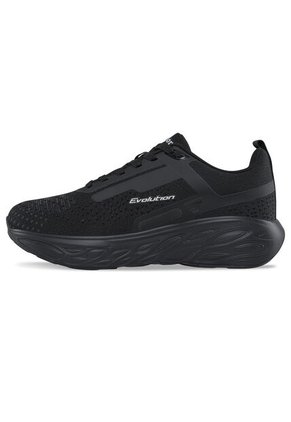 Tenis Running Ynav Negro-Negro Croydon Para Hombre