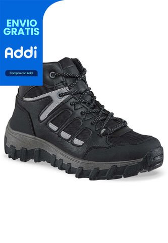 Botas Outdoor Amatizta Negro Croydon Para Mujer Croydon